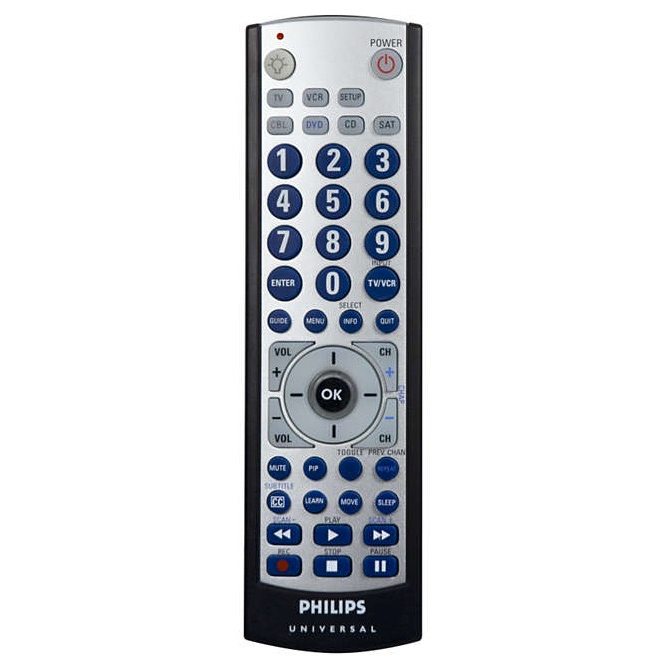 Control remoto universal Philips SRU3006/27 para 4 dispositivos 