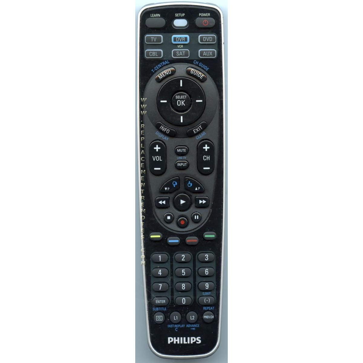 Control remoto universal avanzado Philips SRU5106/27 