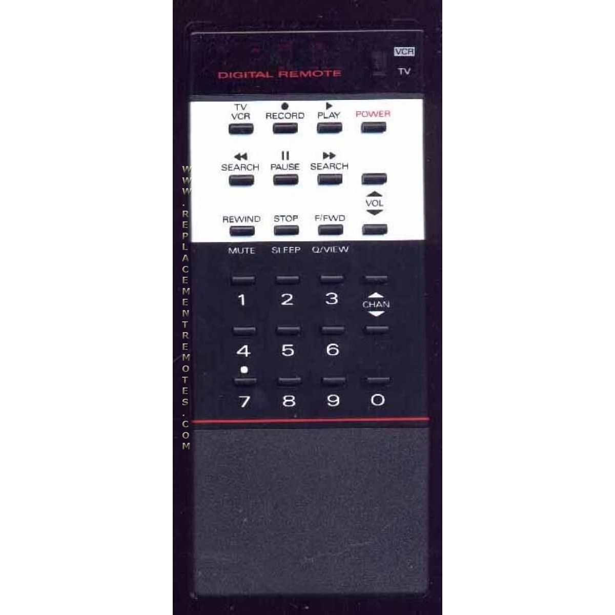 Philips TUMC5GPH23 VCR Remote Control