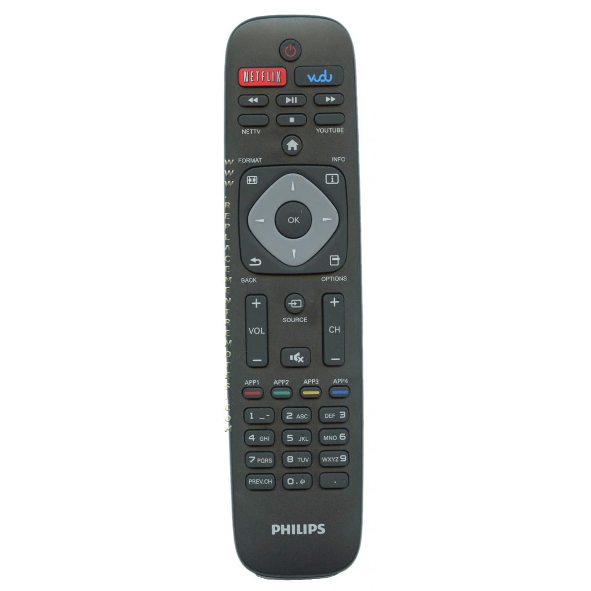 Télécommande pour téléviseur Philips URMT41JHG003