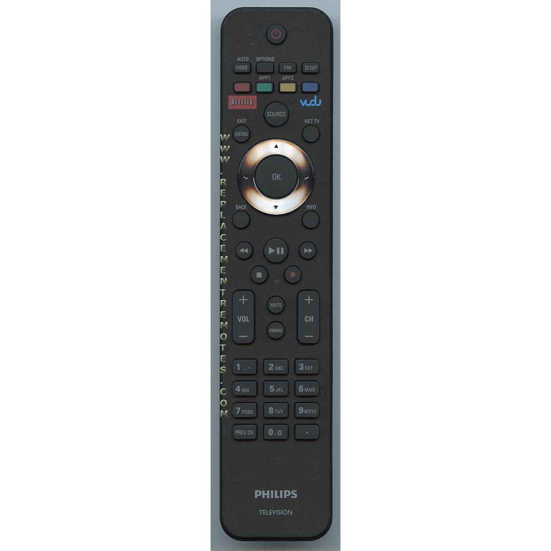 Philips URMT42JHG004 TV Remote Control