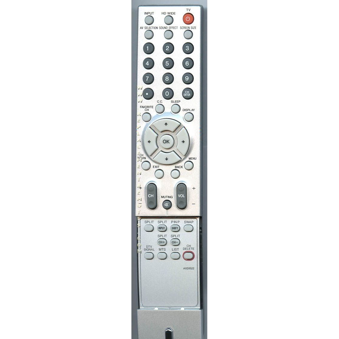 Pioneer AXD1522 Audio Remote Control