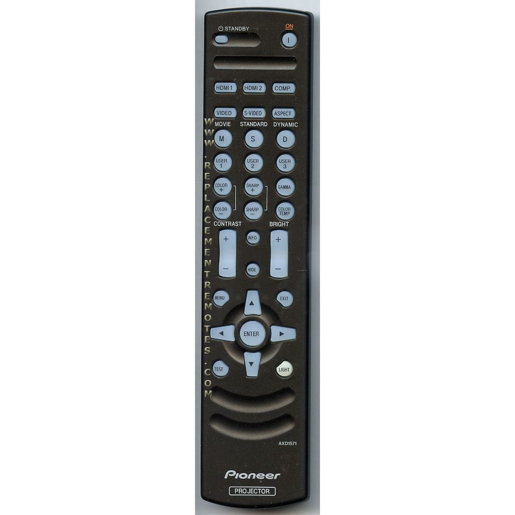 Télécommande pour projecteur Pioneer AXD1571