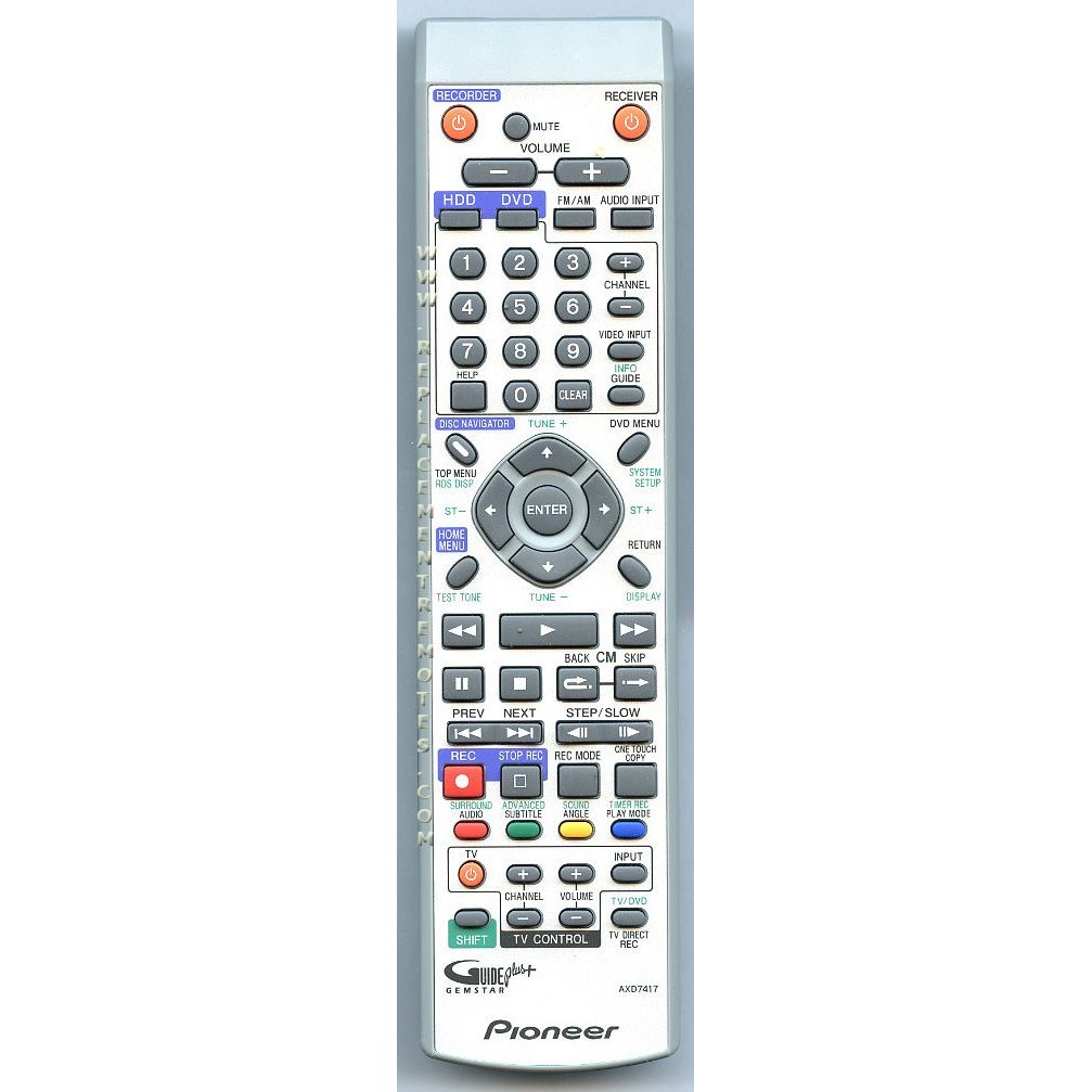 Télécommande audio Pioneer AXD7417