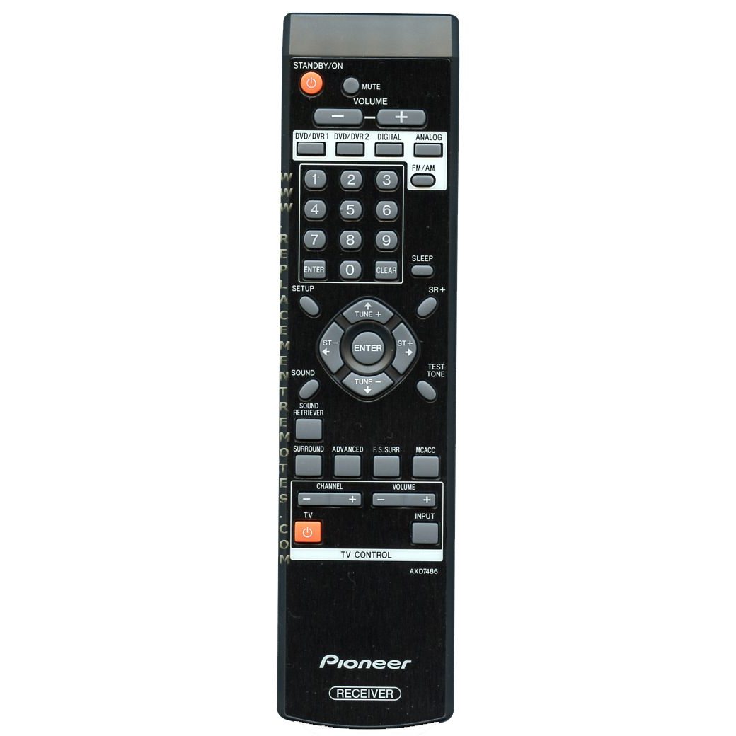 Télécommande du récepteur Pioneer AXD7486
