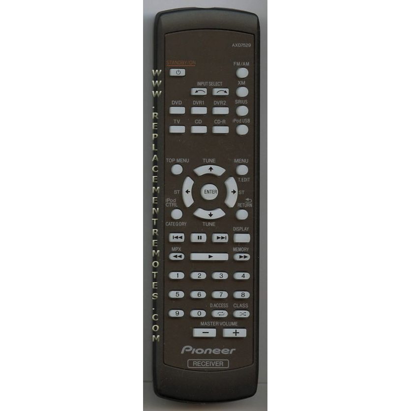 Télécommande du récepteur Pioneer AXD7529