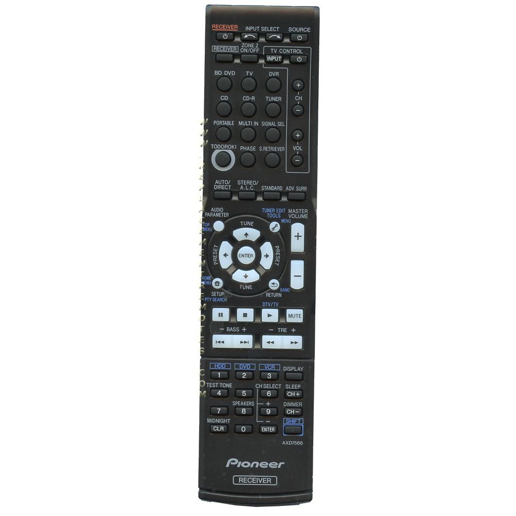 Télécommande du récepteur Pioneer AXD7566