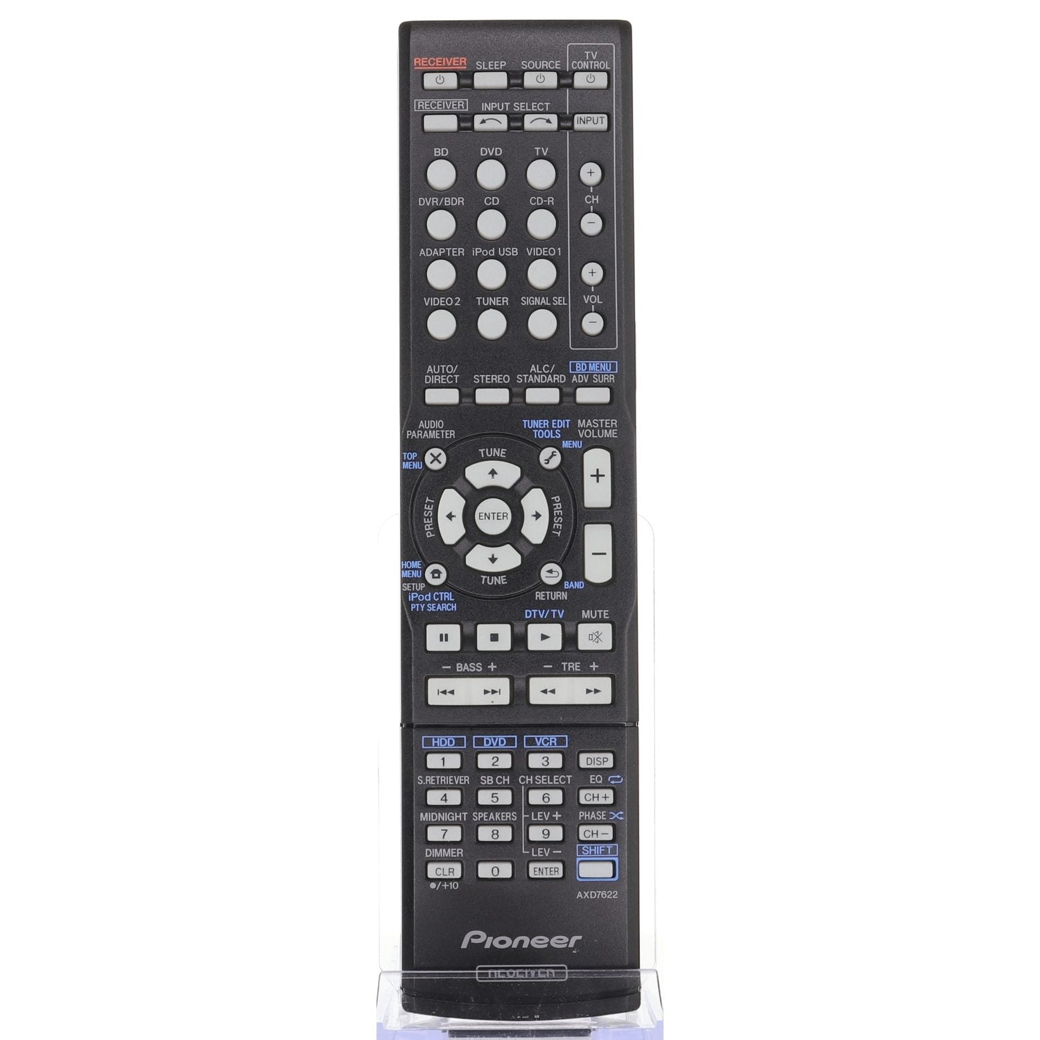Pioneer AXD7622 A/V Receiver Remote Control - 8300762200010IL