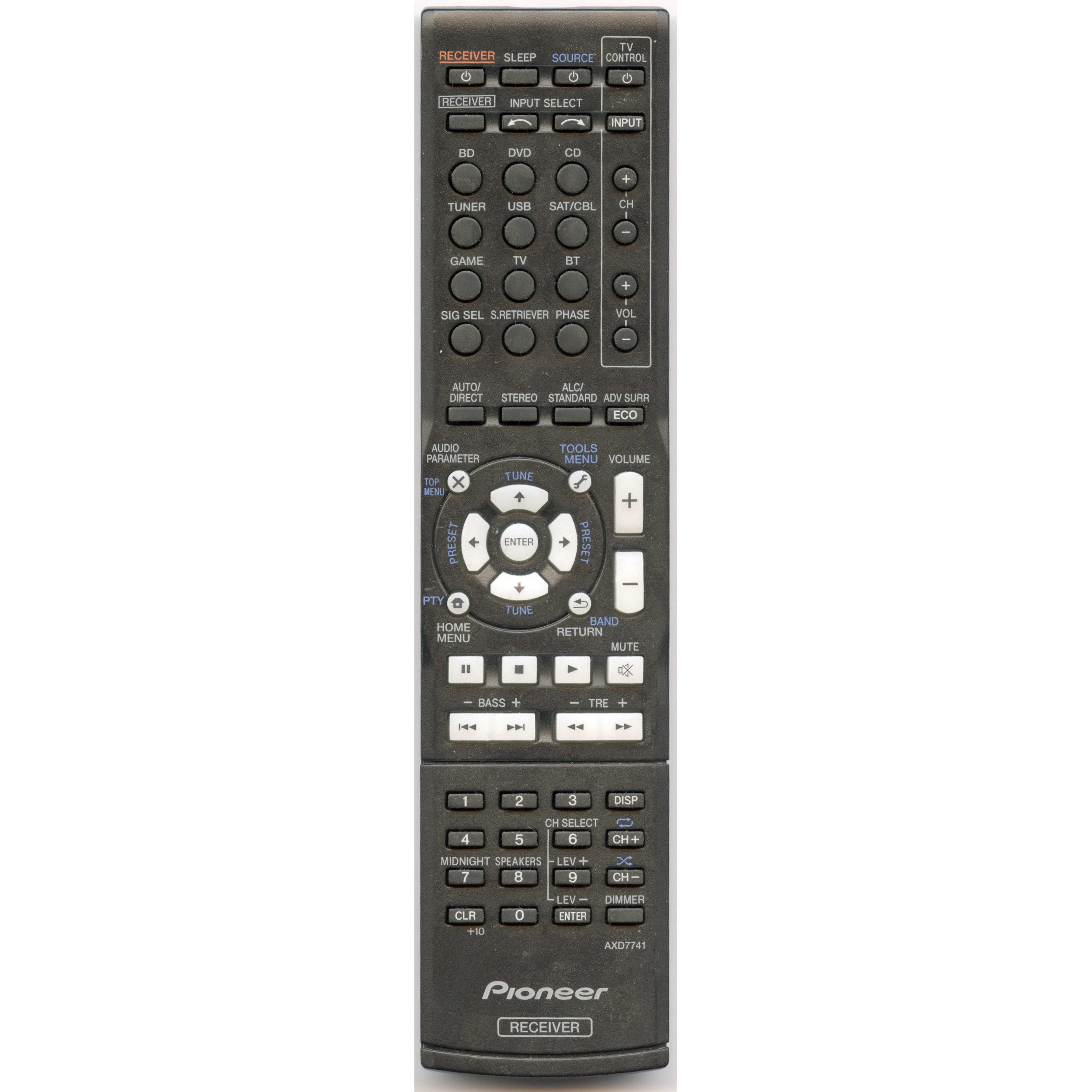 Télécommande audio Pioneer AXD7741
