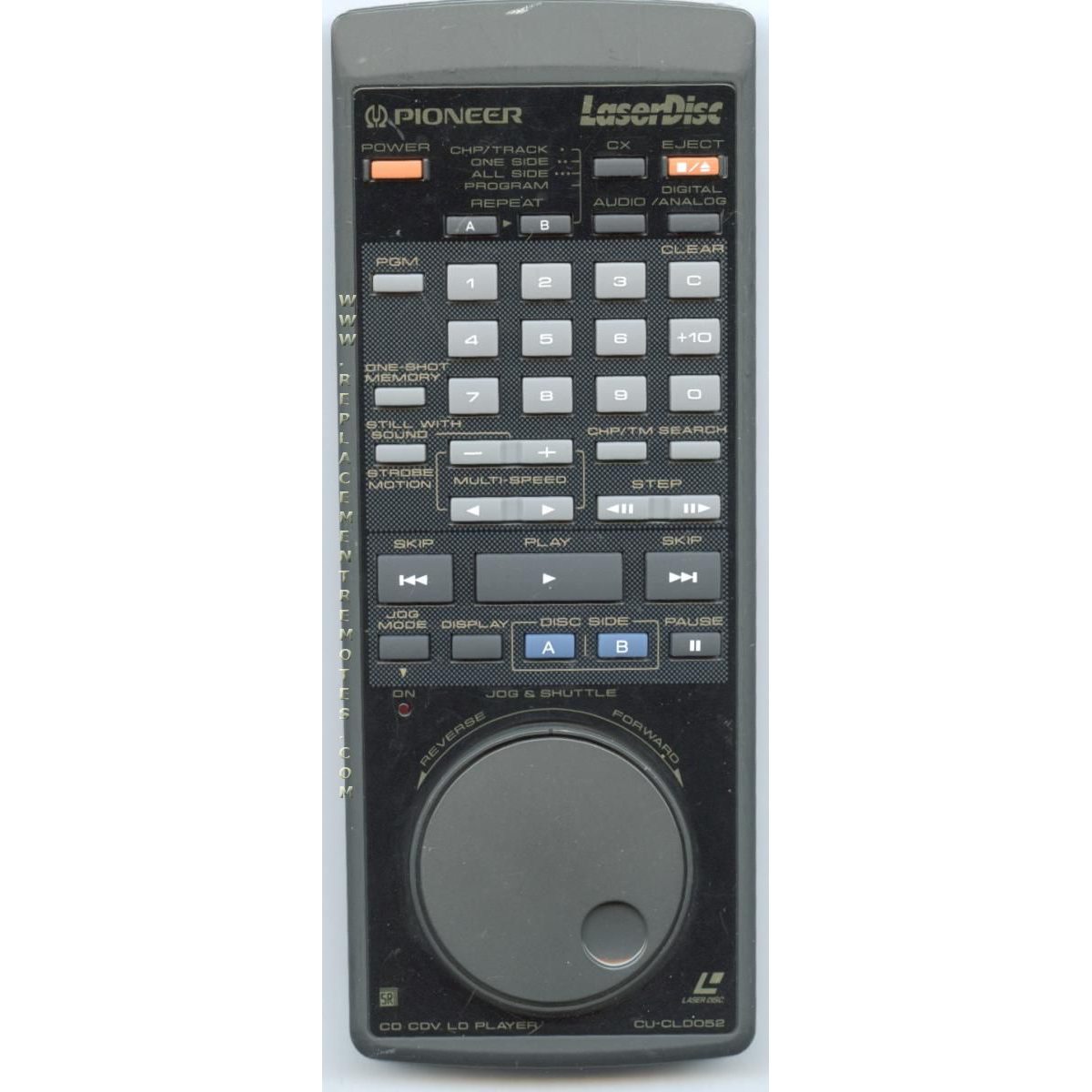 Control remoto de disco láser Pioneer CUCLD052