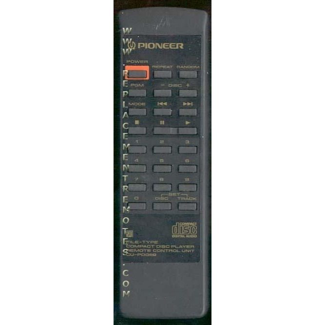 Control remoto de CD Pioneer CUPD069