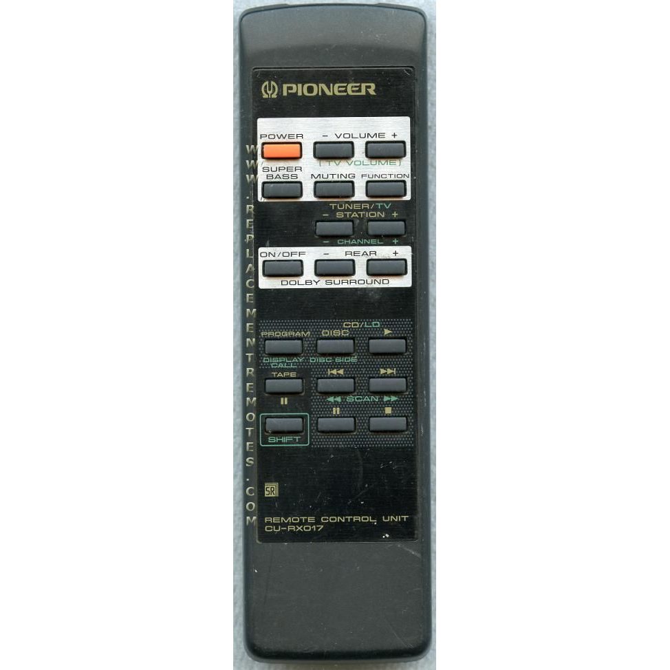 Control remoto de audio Pioneer CURX017