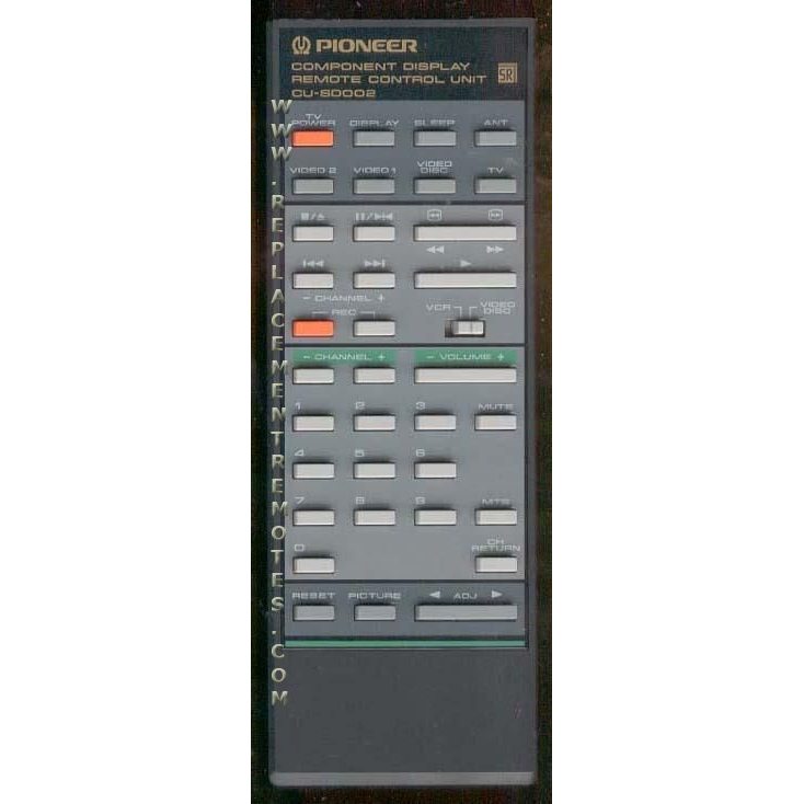 Pioneer CUSD002 Audio Remote Control