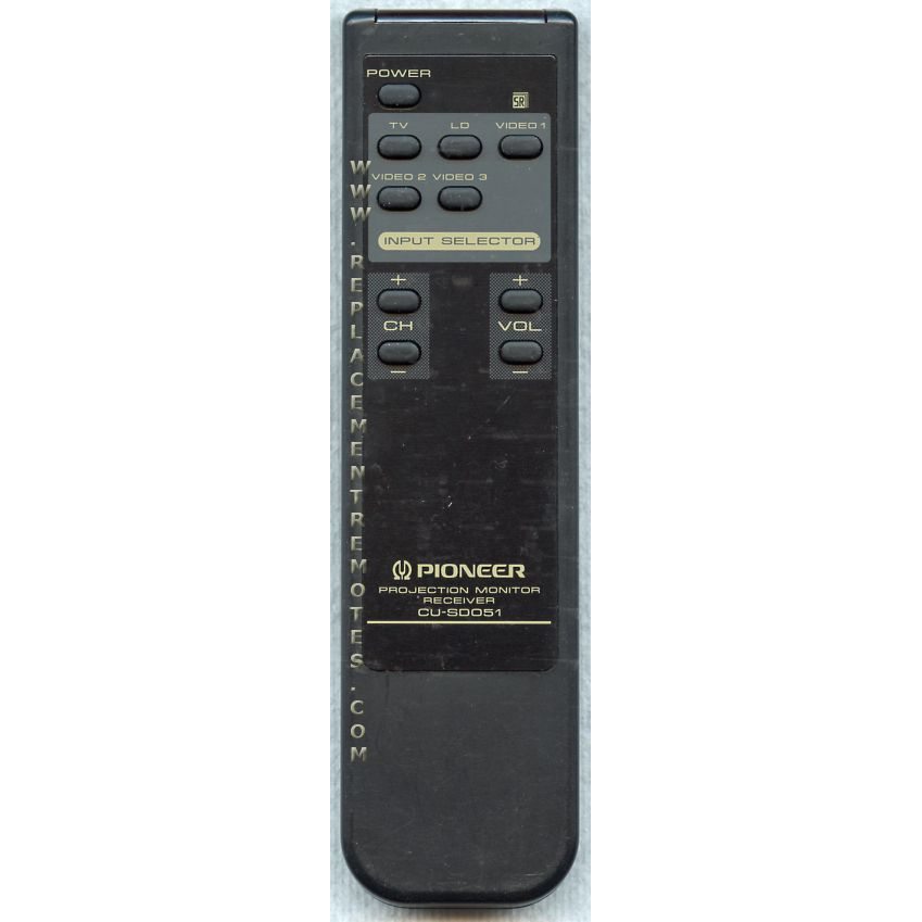 Control remoto del receptor Pioneer CUSD051