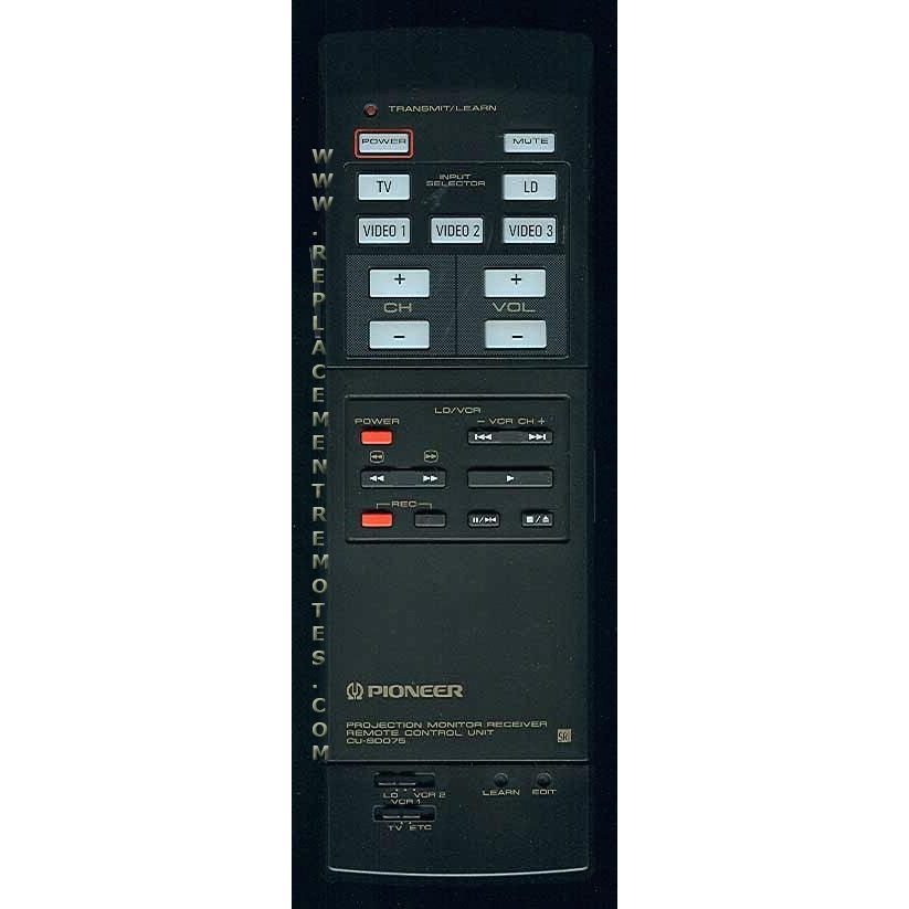 Control remoto de audio Pioneer CUSD075