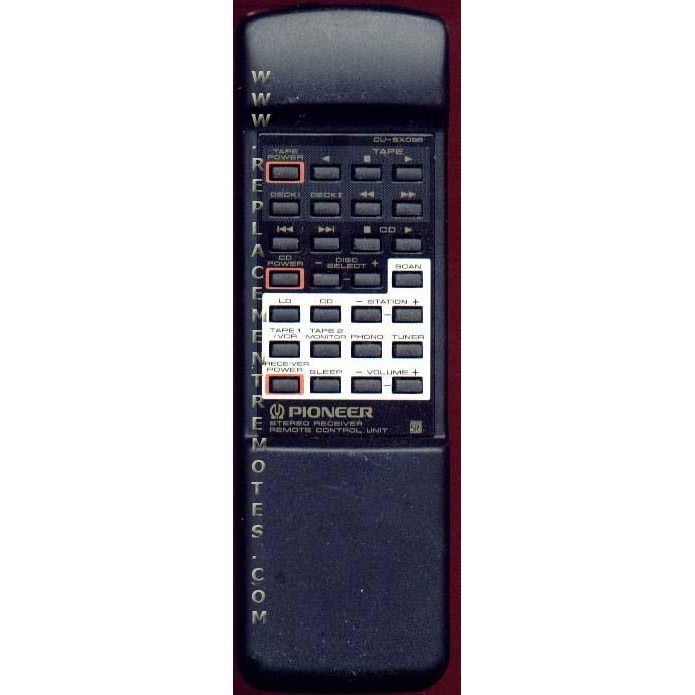 Pioneer CUSX088 Audio Remote Control