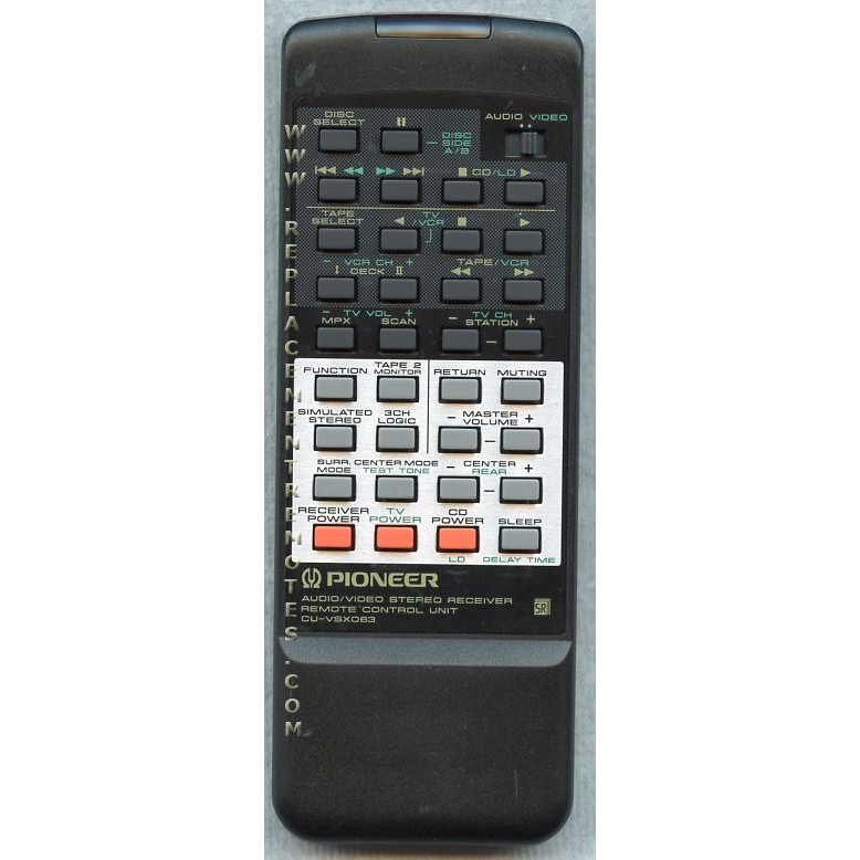 Control remoto de audio Pioneer CUVSX063