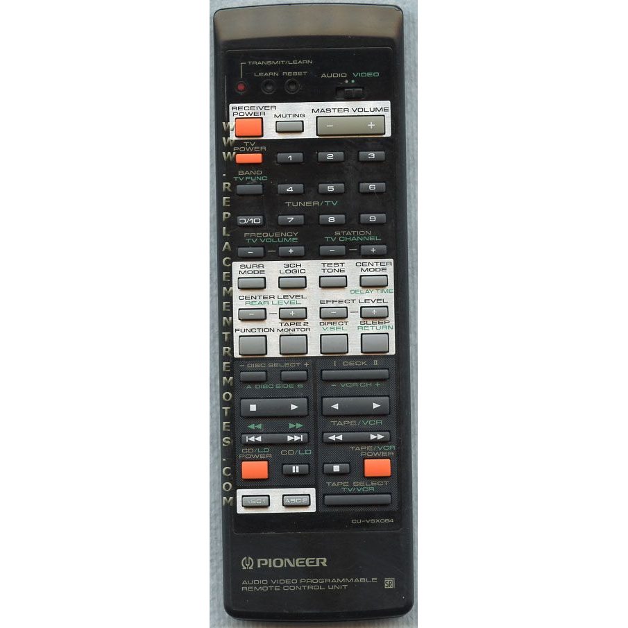 Pioneer CUVSX084 Receiver Remote Control