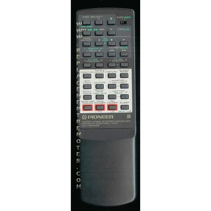 Pioneer CUVSX093 Audio Remote Control