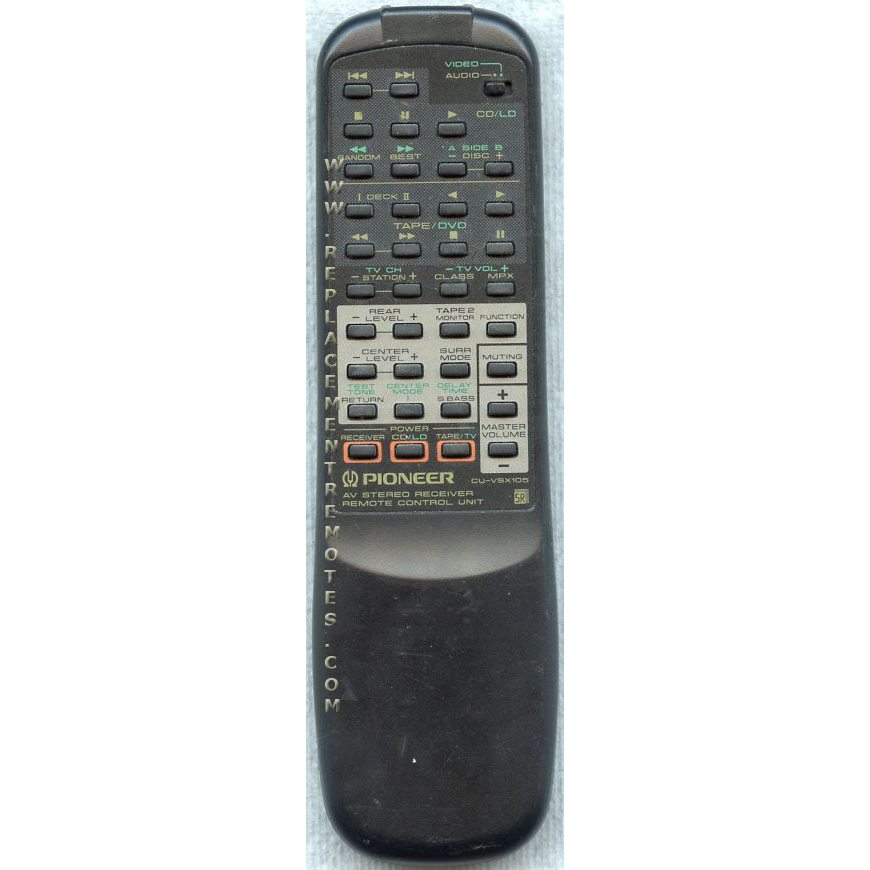 Pioneer CUVSX105 Receiver Remote Control