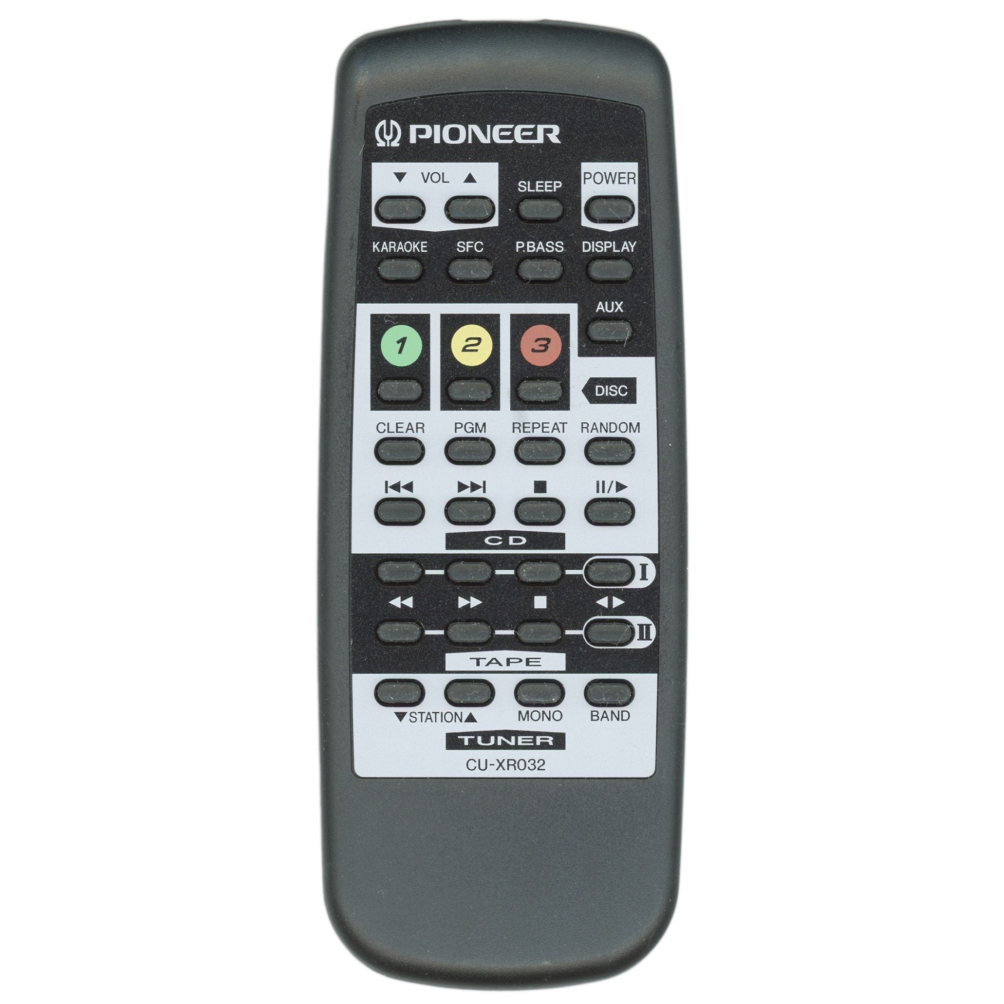 Control remoto del sintonizador de audio Pioneer CUXR032 - AXD7110