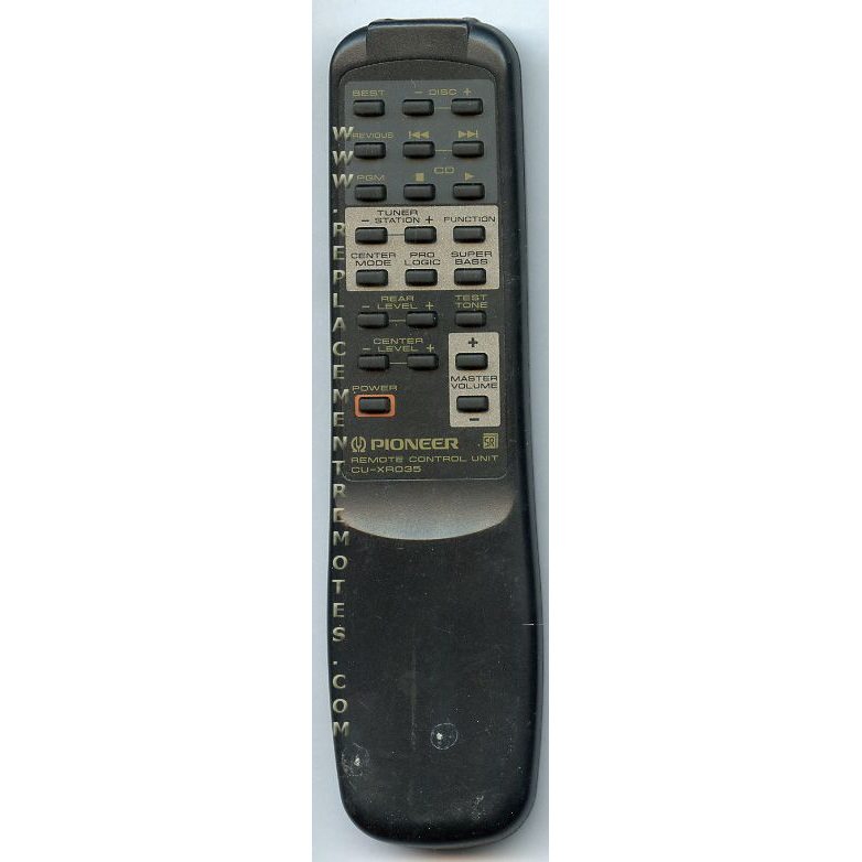Control remoto de audio Pioneer CUXR035