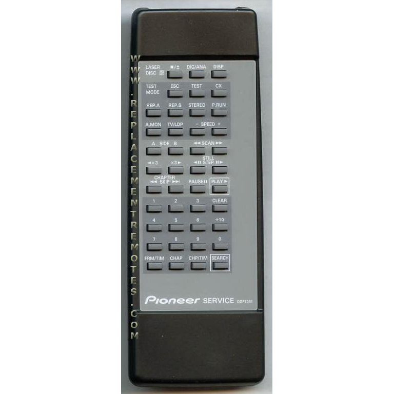 Pioneer GGF1067 Receiver Remote Control