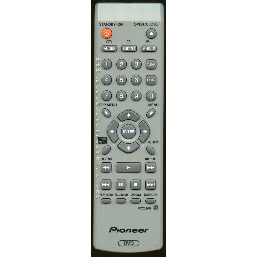 Pioneer VXX2865 DVD Remote Control