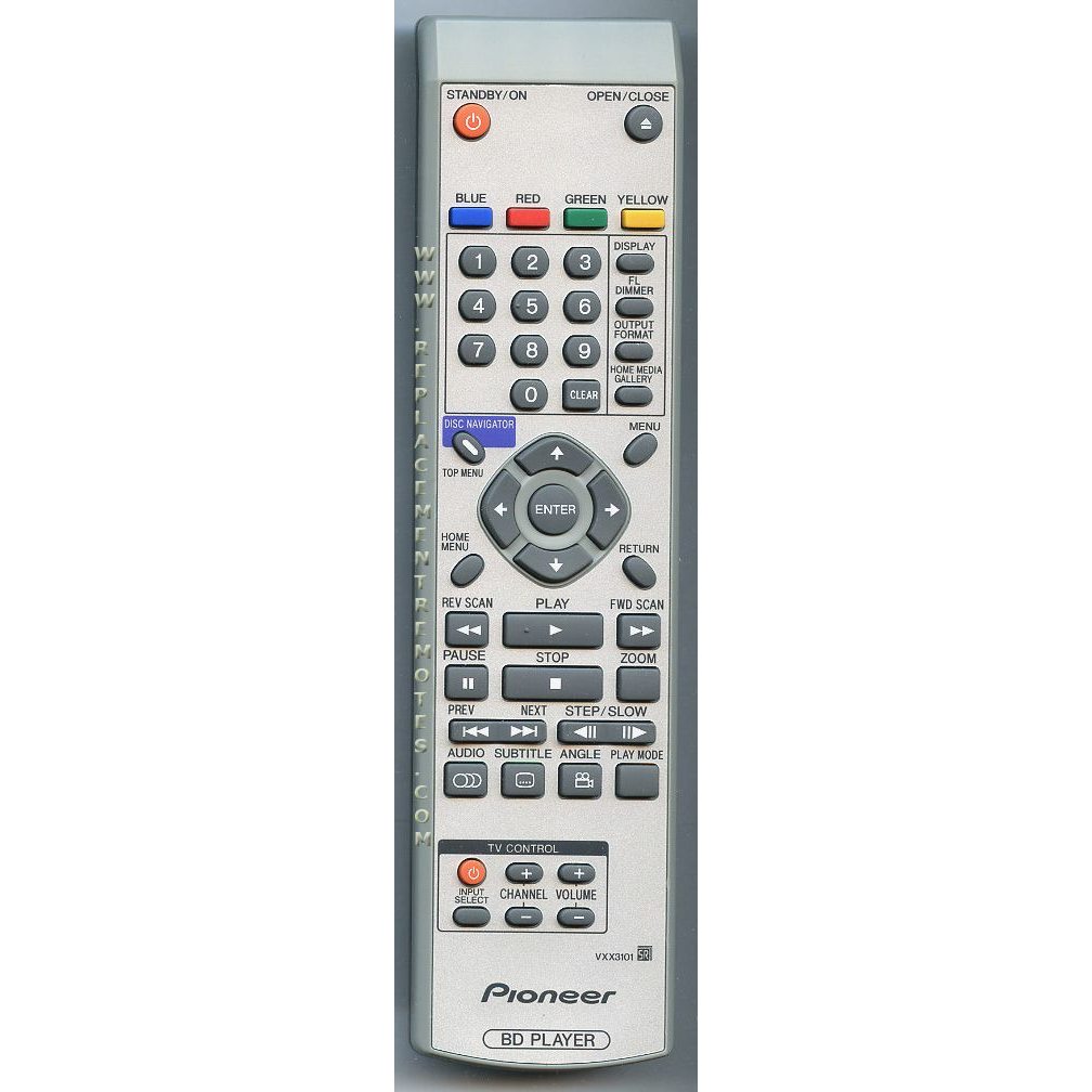 Control remoto de Blu-ray Pioneer VXX3101
