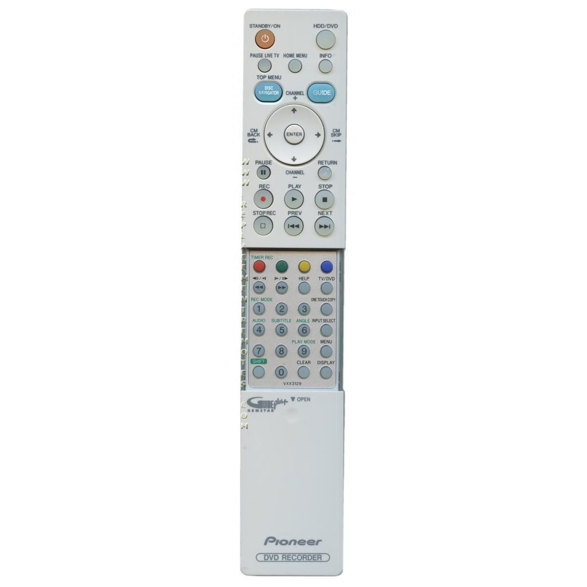 Control remoto para grabadora de DVD Pioneer VXX3129 (DVDR) - VXX3129