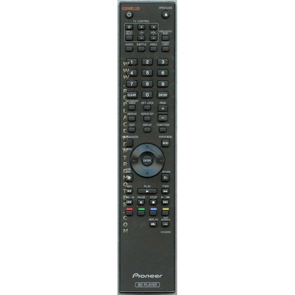 Control remoto de Blu-ray Pioneer VXX3351