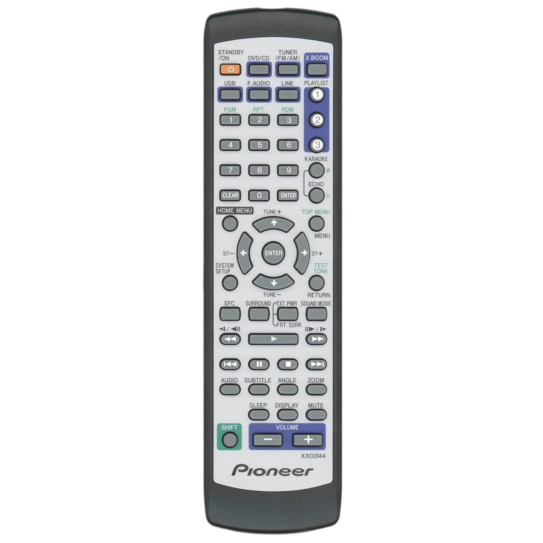 Pioneer XXD3144 Audio Remote Control