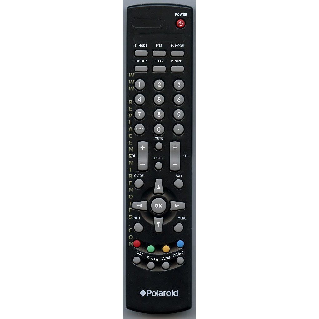 Control remoto para TV Polaroid 845042GF1XABPH BLK