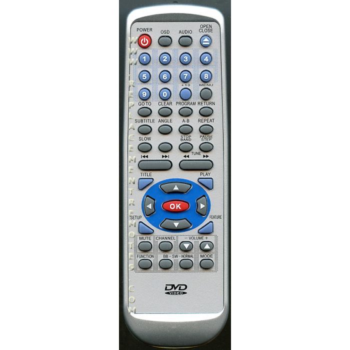 Polaroid DAV3800REM Home Theater Remote Control