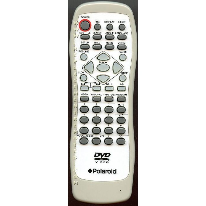 Télécommande DVD Polaroid DVP1000REM 