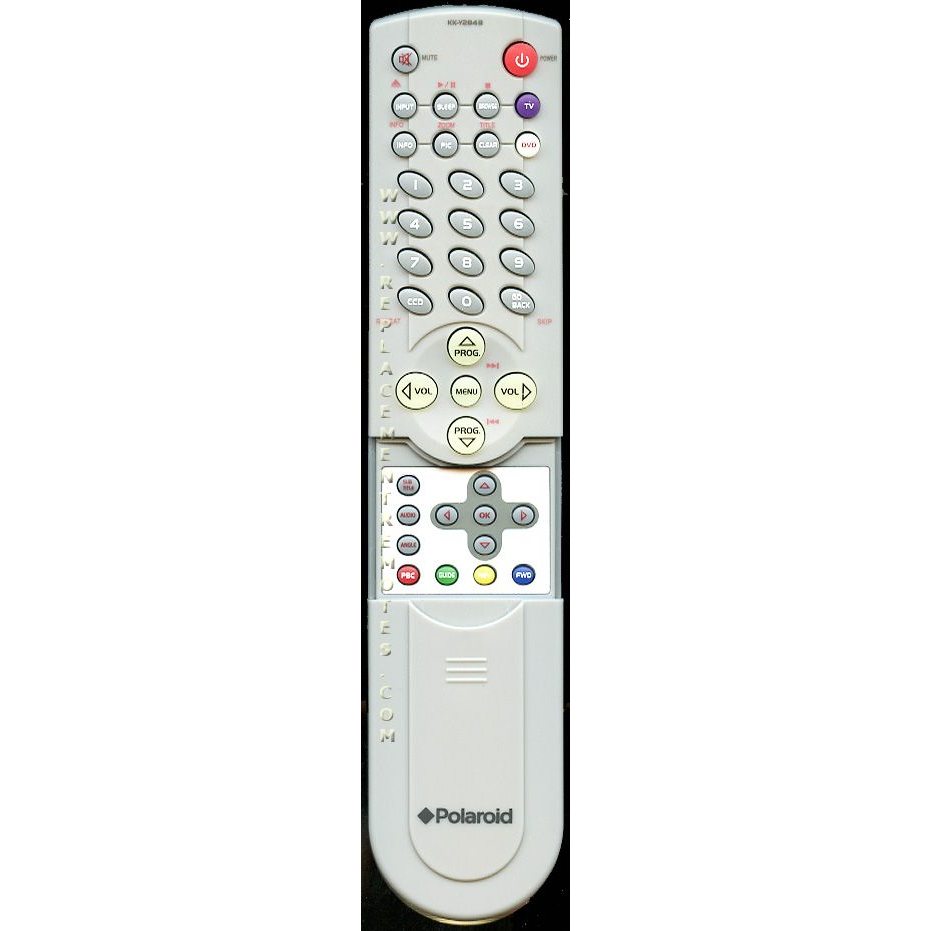 Control remoto para TV/DVD Polaroid KKY284B 