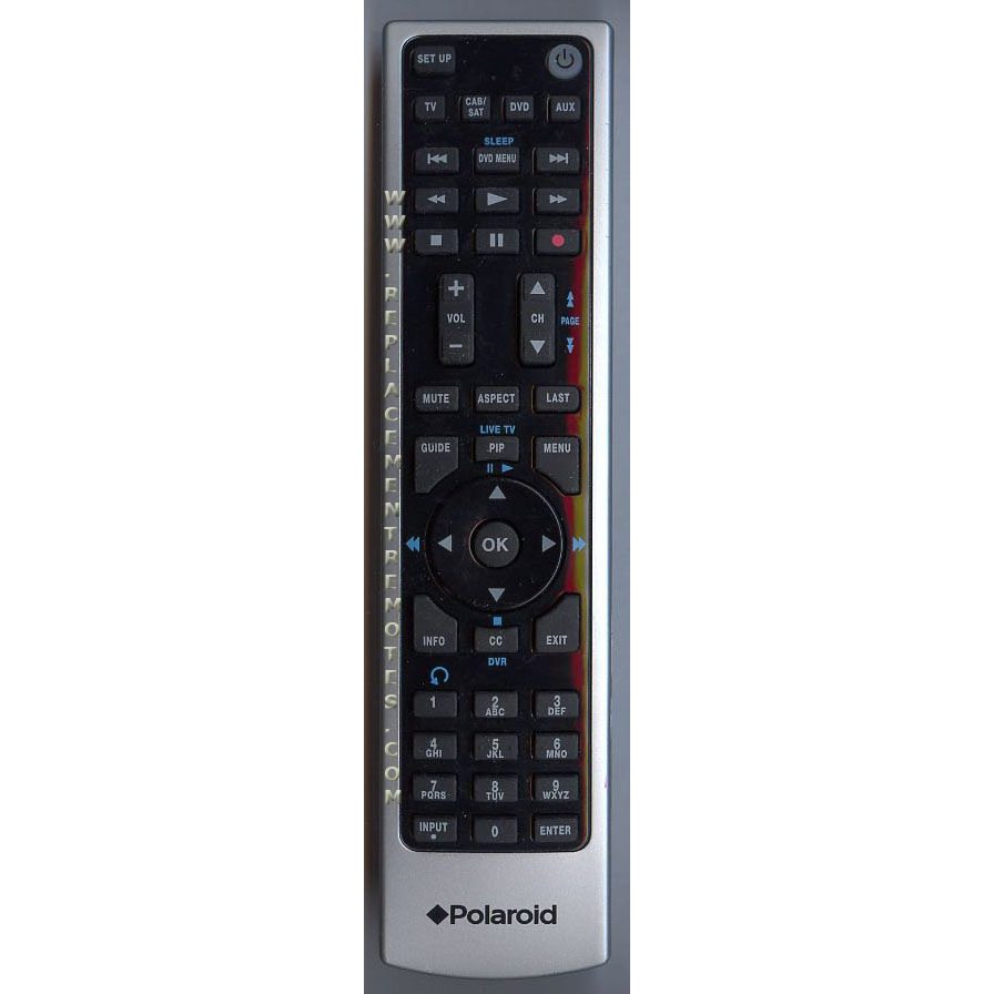 Control remoto para TV/DVD Polaroid RC201