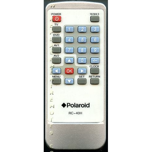 Control remoto para TV/DVD Polaroid RC40H 