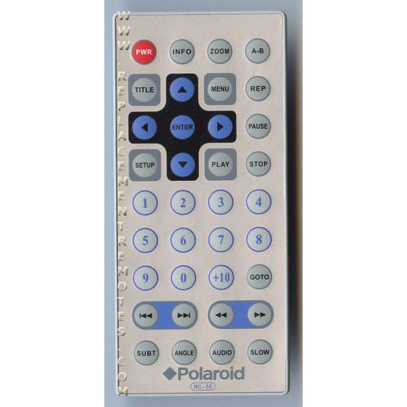 Control remoto para TV/DVD Polaroid RC50