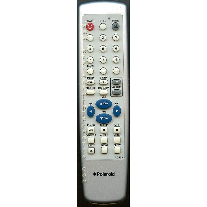 Control remoto para TV/DVD Polaroid RC503