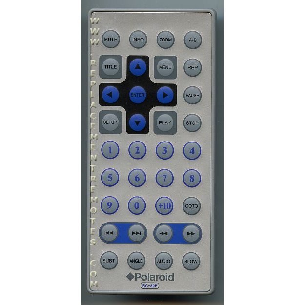 Polaroid RC50P DVD Remote Control
