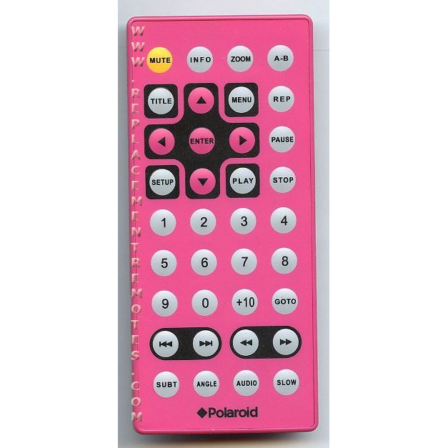 Control remoto de DVD Polaroid RC50PINK