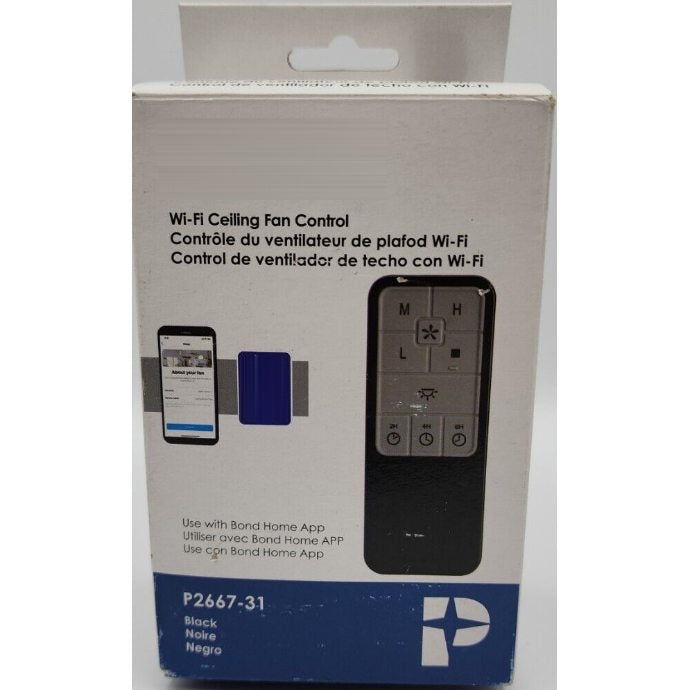 Progress-Lighting P2667-31 AirPro Wifi Ceiling Fan Remote Control Kit - P2667-31