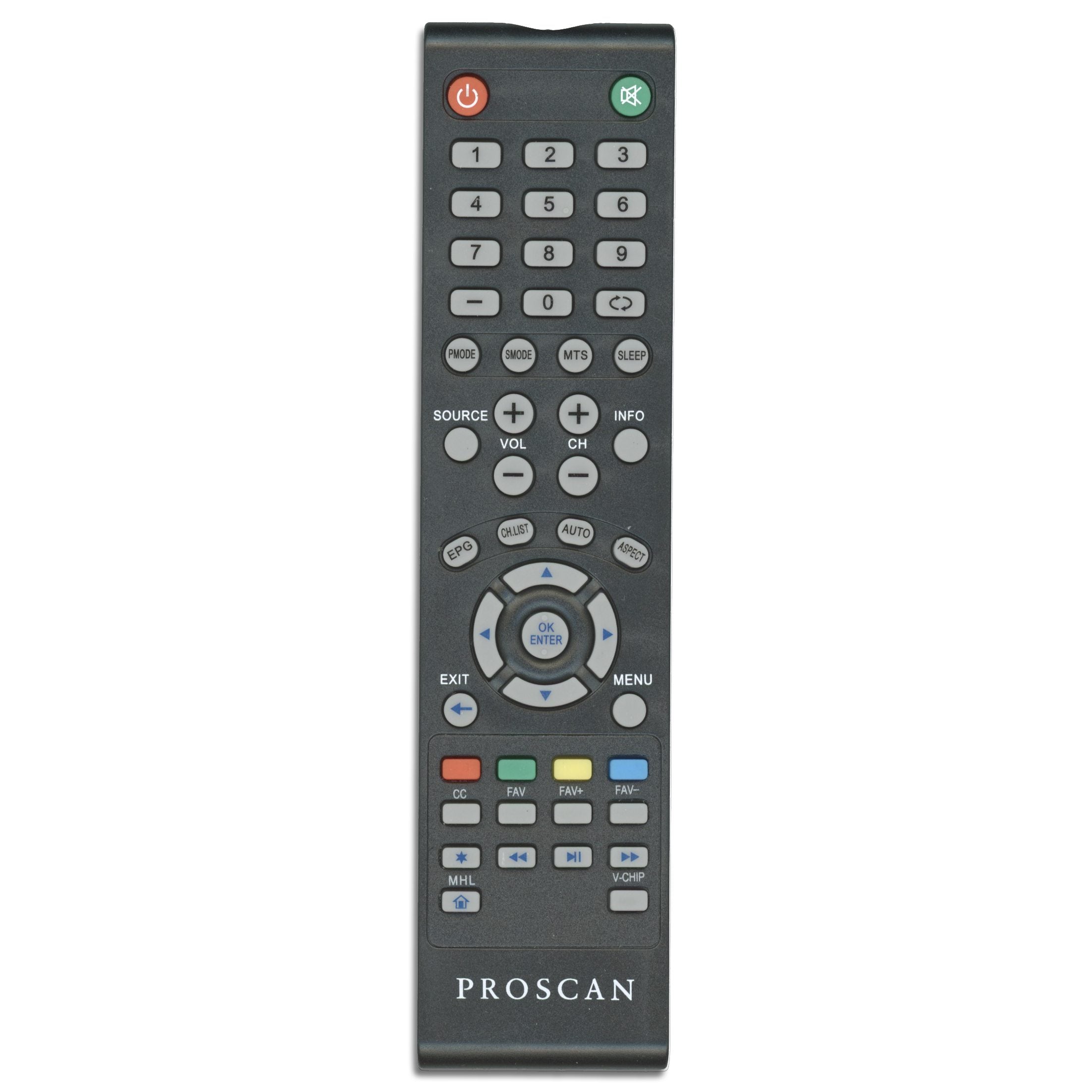 Télécommande TV Proscan PL25MHL