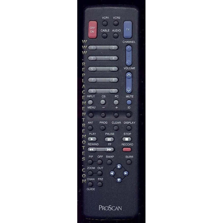 Télécommande TV Proscan-RCA CRK62D