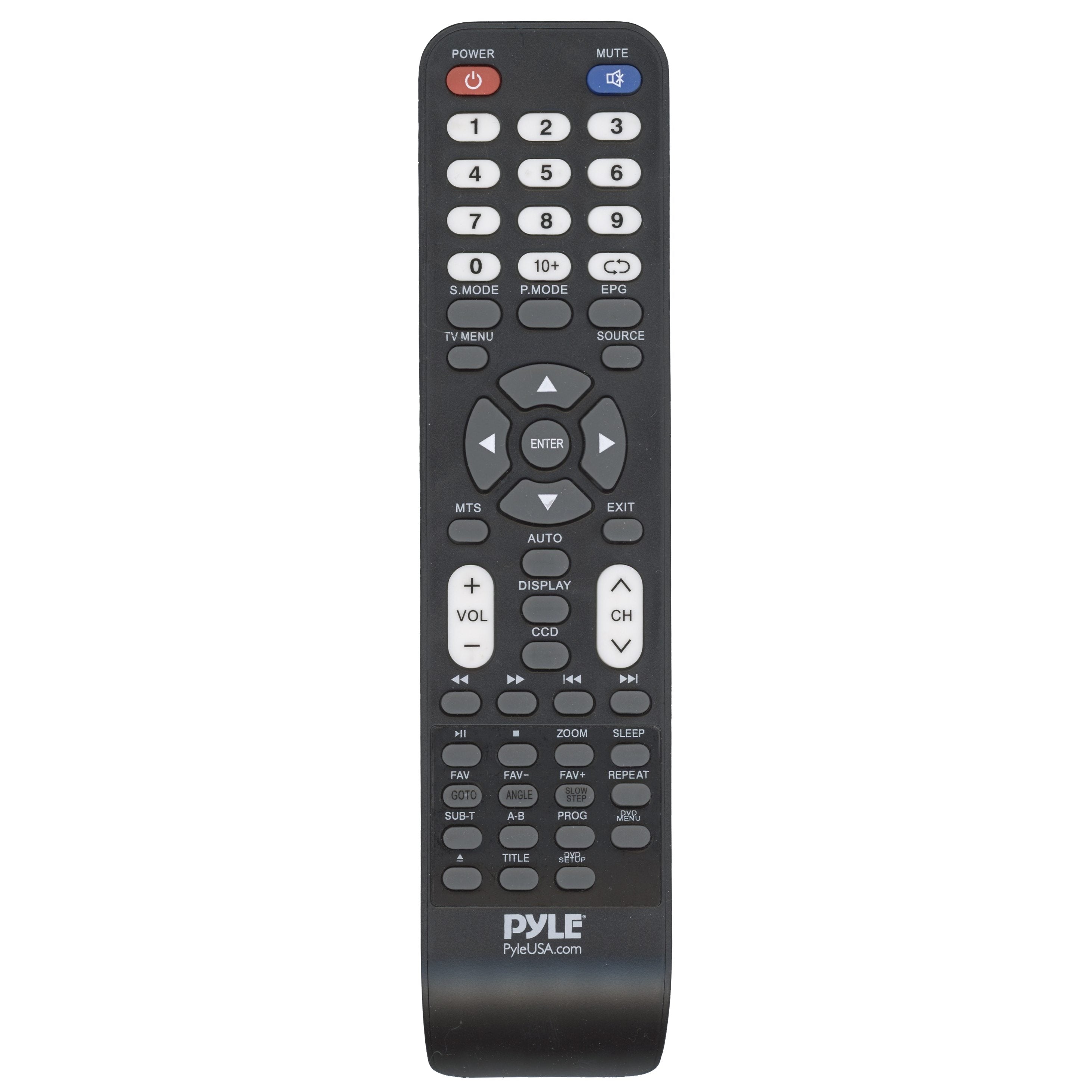 Pyle PTVDED001 TV/DVD Remote Control