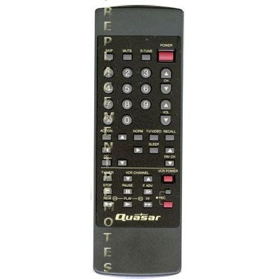 Quasar EUR50728 VCR Remote Control