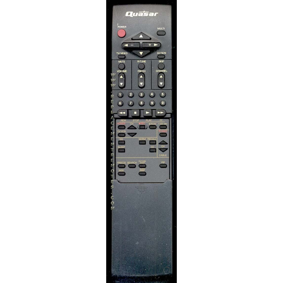 Quasar EUR51762G VCR Remote Control