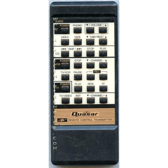 Control remoto del receptor Quasar EUR64575
