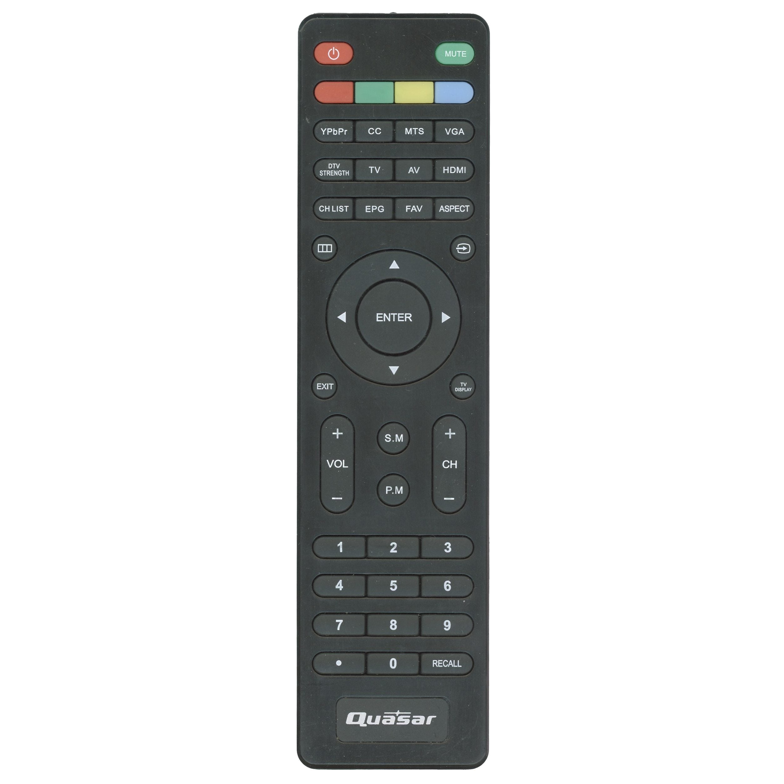 Control remoto para TV Quasar RC2030Q